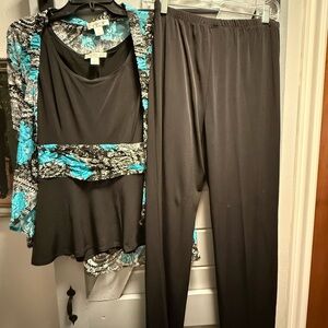 Christopher & Banks Cardigan, Pants, and Top